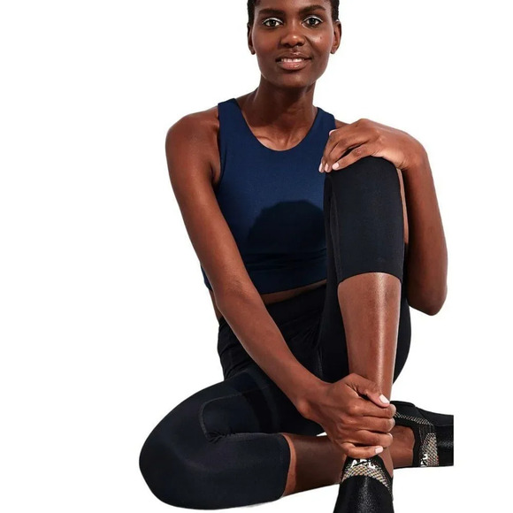 girlfriend collective Compressive High Waisted Capri Leggings Womens Size 3XL - Picture 3 of 9